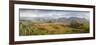 Panoramic View of the Vinales Valley Showing Limestone Hills known as Mogotes, Vinales-Lee Frost-Framed Photographic Print