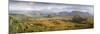 Panoramic View of the Vinales Valley Showing Limestone Hills known as Mogotes, Vinales-Lee Frost-Mounted Photographic Print