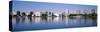 Panoramic View of the Waterfront and Skyline, Oakland, California, USA-null-Stretched Canvas