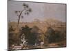 Panoramic View of Uxmal, Yucatan, Mexico, Illustration from 'Views of Ancient Monuments in Central-Frederick Catherwood-Mounted Giclee Print