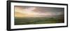 Panoramic View of Val d'Orcia at Dawn, in Spring, Near San Quirico d'Orcia, Tuscany, Italy, Europe-Lee Frost-Framed Photographic Print