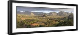 Panoramic View of Vinales Valley-Lee Frost-Framed Photographic Print