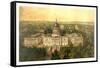 Panoramic View of Washington City from the New Dome of the Capitol-null-Framed Stretched Canvas