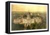 Panoramic View of Washington City from the New Dome of the Capitol-null-Framed Stretched Canvas