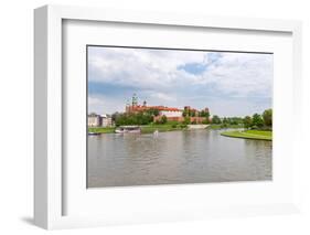 Panoramic View of Wawel Castle-mkos83-Framed Photographic Print