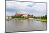 Panoramic View of Wawel Castle-mkos83-Mounted Photographic Print