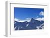 Panoramic View on Snowy Sunlight Mountains-BSANI-Framed Photographic Print