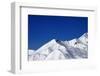 Panoramic View on Snowy Winter Mountains and Clear Blue Sky in Sun Day-BSANI-Framed Photographic Print