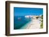 Panoramic View on the Beautiful Beach in Dubrovnik, Croatia-Aleksandar Todorovic-Framed Photographic Print