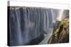 Panoramic View on Victoria Falls in Zimbabwe, Africa-PlusONE-Stretched Canvas