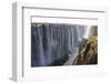 Panoramic View on Victoria Falls in Zimbabwe, Africa-PlusONE-Framed Photographic Print