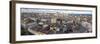 Panoramic View over Havana Centro Towards the Sea from the 9th Floor of Hotel Seville-Lee Frost-Framed Photographic Print