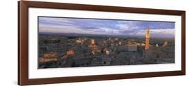 Panoramic View Over the City, Siena, Unesco World Heritage Site, Tuscany, Italy, Europe-Bruno Morandi-Framed Photographic Print