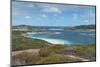 Panoramic View over the Little Wharton Beach on A Summer Day, One of the Most Beautiful Places in T-alfotokunst-Mounted Photographic Print
