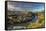 Panoramic View over Toledo and Tagus River, Castile La Mancha, Spain-Stefano Politi Markovina-Framed Stretched Canvas