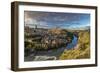 Panoramic View over Toledo and Tagus River, Castile La Mancha, Spain-Stefano Politi Markovina-Framed Photographic Print
