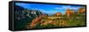 Panoramic View, Sedona, Arizona-null-Framed Stretched Canvas