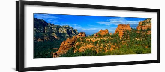 Panoramic View, Sedona, Arizona-null-Framed Photographic Print