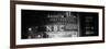 Panoramic View - the NBC Studios in the New York City in the Snow at Night-Philippe Hugonnard-Framed Photographic Print