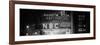 Panoramic View - the NBC Studios in the New York City in the Snow at Night-Philippe Hugonnard-Framed Photographic Print