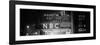 Panoramic View - the NBC Studios in the New York City in the Snow at Night-Philippe Hugonnard-Framed Photographic Print