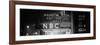 Panoramic View - the NBC Studios in the New York City in the Snow at Night-Philippe Hugonnard-Framed Photographic Print