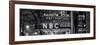 Panoramic View - the NBC Studios in the New York City in the Snow at Night-Philippe Hugonnard-Framed Photographic Print