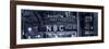 Panoramic View - the NBC Studios in the New York City in the Snow at Night-Philippe Hugonnard-Framed Photographic Print