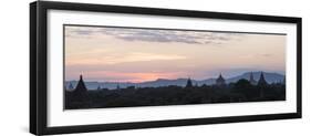 Panoramic View Towards Old Bagan Temples-Stephen Studd-Framed Photographic Print