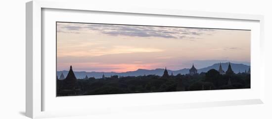 Panoramic View Towards Old Bagan Temples-Stephen Studd-Framed Photographic Print