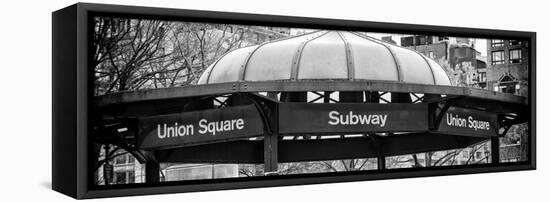 Panoramic View - Union Square 14th Street-Philippe Hugonnard-Framed Stretched Canvas