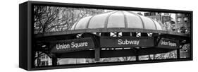 Panoramic View - Union Square 14th Street-Philippe Hugonnard-Framed Stretched Canvas