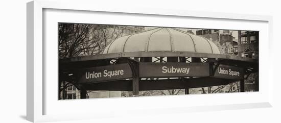 Panoramic View - Union Square 14th Street-Philippe Hugonnard-Framed Photographic Print