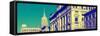 Panoramic View - Urban Landscape with the Empire State Building-Philippe Hugonnard-Framed Stretched Canvas