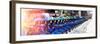 Panoramic View - Urban Scene with NYC Citibike in Winter-Philippe Hugonnard-Framed Photographic Print