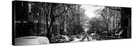 Panoramic View - Urban Street Scene of Chelsea in Winter-Philippe Hugonnard-Stretched Canvas