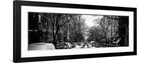 Panoramic View - Urban Street Scene of Chelsea in Winter-Philippe Hugonnard-Framed Photographic Print