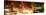 Panoramic View - Urban Street View on Avenue of the Americas by Night-Philippe Hugonnard-Stretched Canvas