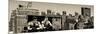 Panoramic View - Urban Winter Scene View at Meatpacking District-Philippe Hugonnard-Mounted Photographic Print