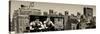 Panoramic View - Urban Winter Scene View at Meatpacking District-Philippe Hugonnard-Stretched Canvas