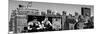 Panoramic View - Urban Winter Scene View at Meatpacking District-Philippe Hugonnard-Mounted Photographic Print