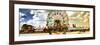 Panoramic View, Vintage Beach, Wonder Wheel, Coney Island, Brooklyn, New York, United States-Philippe Hugonnard-Framed Photographic Print