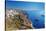 Panoramic View with Cruise Boats - Santorini-Maugli-l-Stretched Canvas
