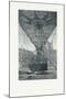 Panoramic Viewing Platform Using a Hot Air Balloon, Pub. C.1880 (B/W)-E. A. Tilly-Mounted Giclee Print