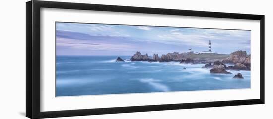 Panrama Ile D'Ouessant - Le Phare Du Creac'h-Philippe Manguin-Framed Photographic Print