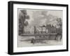 Panshanger House, Hertfordshire, the Seat of Earl Cowper-null-Framed Giclee Print