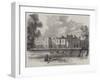 Panshanger House, Hertfordshire, the Seat of Earl Cowper-null-Framed Giclee Print