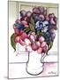 Pansies and Forget-Me-Nots-Joan Thewsey-Mounted Giclee Print