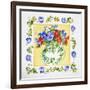 Pansies - Nasturtiums, 2013-Jennifer Abbott-Framed Giclee Print