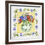 Pansies - Nasturtiums, 2013-Jennifer Abbott-Framed Giclee Print